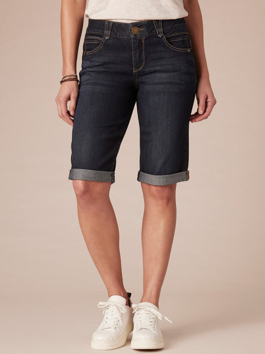 Absolution® Petite Indigo Bermuda Short