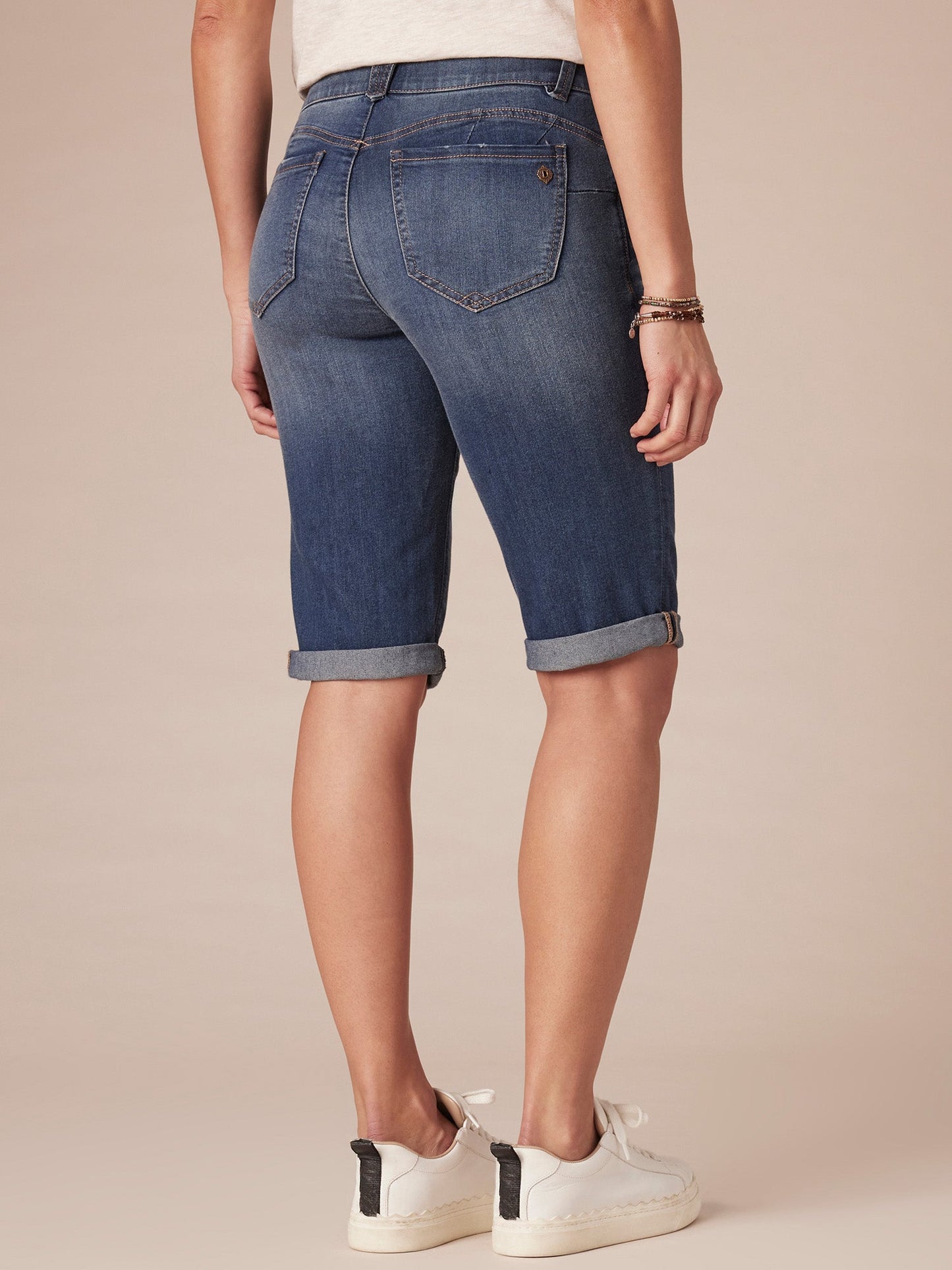 Absolution® Blue Denim Petite Bermuda