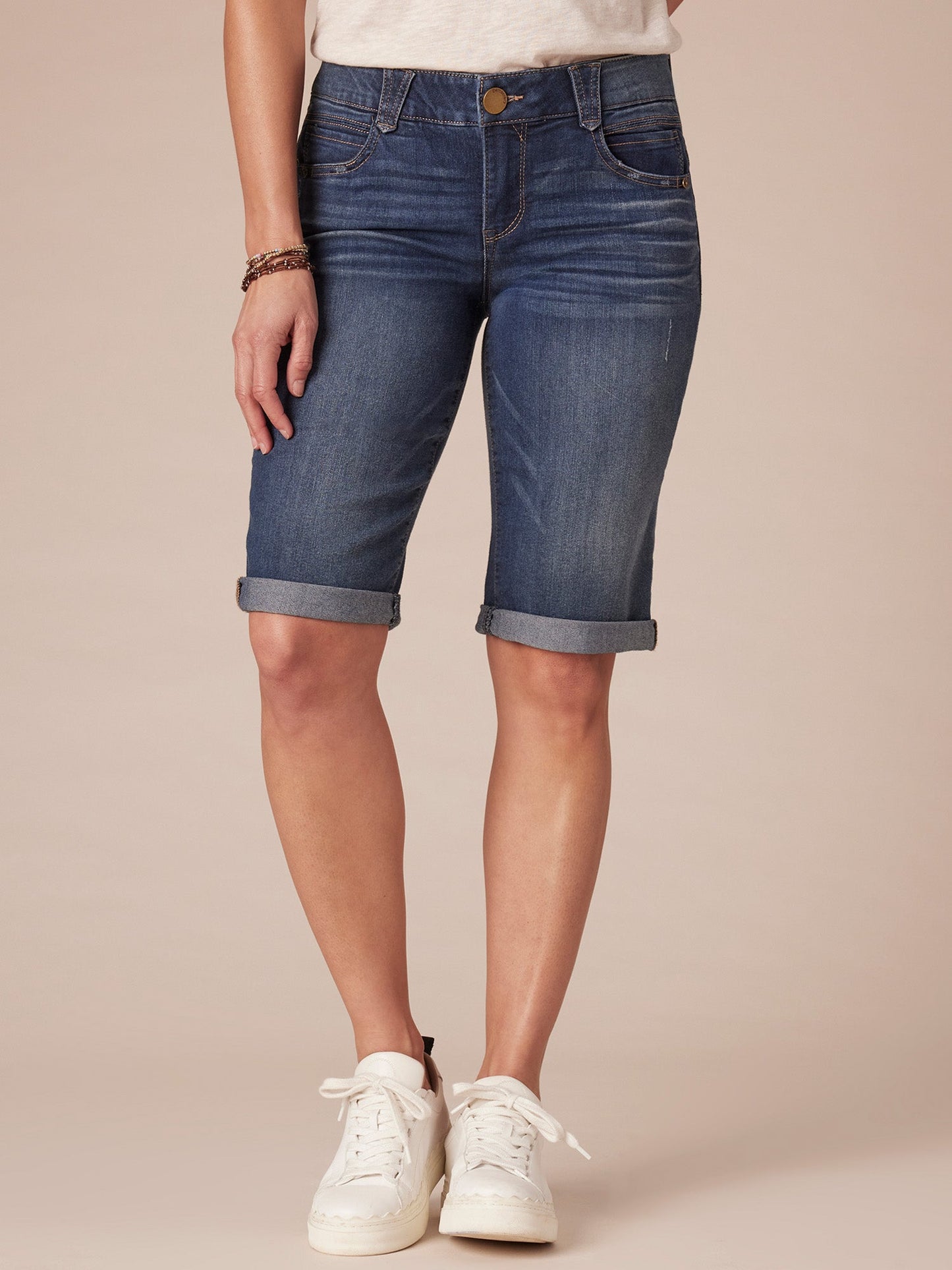Absolution® Blue Denim Petite Bermuda