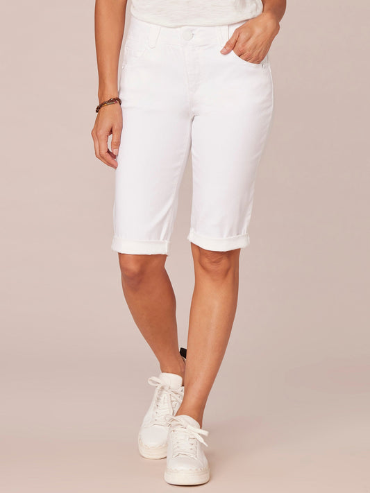 Absolution® White Petite Bermuda Short
